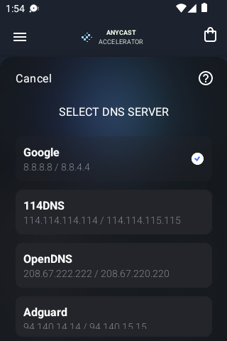 anycast cdnandroid下载效果预览图